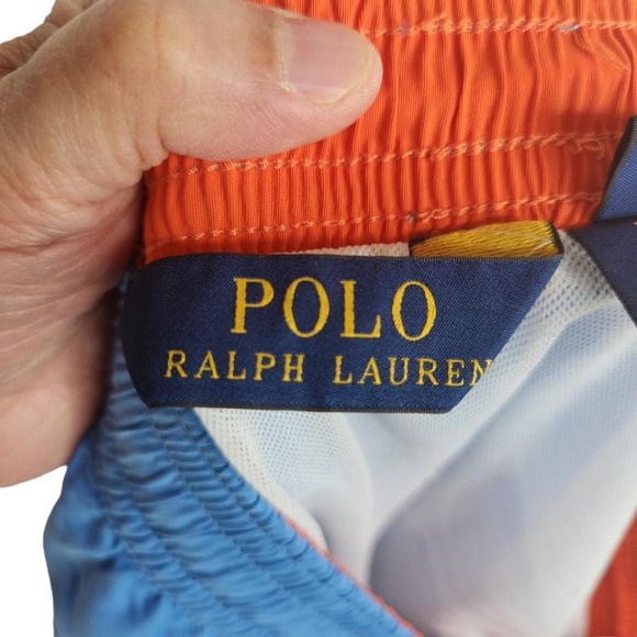 Polo Ralph Lauren Nylon Swim Trunks Men's XXL Blue - Picture 4 of 7